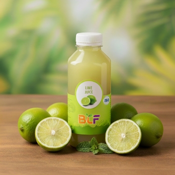 Frozen green lemon juice